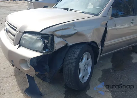 2006 Toyota Highlander Limited V6 z USA, uszkodzony, nr VIN JTEDP21A260111671